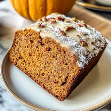 Maple Pumpkin Bread