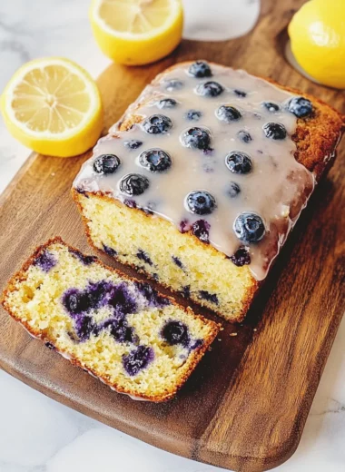 Meyer Lemon Blueberry Bread