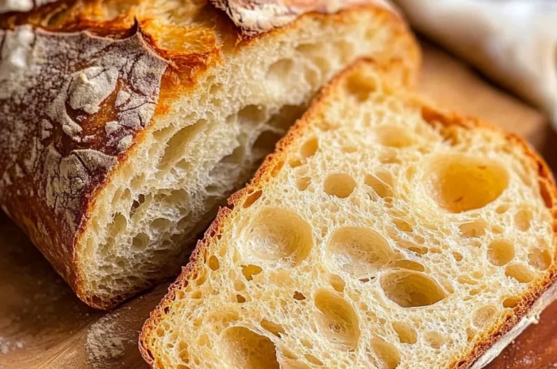 No Knead Italian Artisan Bread