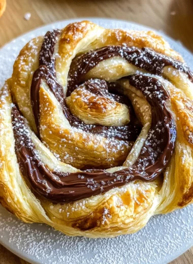 Nutella Puff Pastries