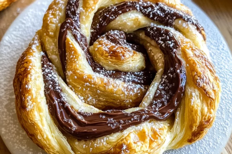 Nutella Puff Pastries
