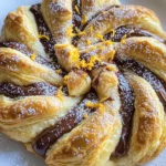 Nutella Puff Pastry Snowflake Recipe