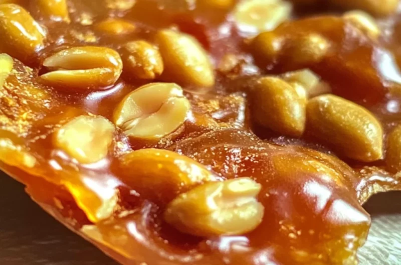 Old Fashioned Peanut Brittle Recipe