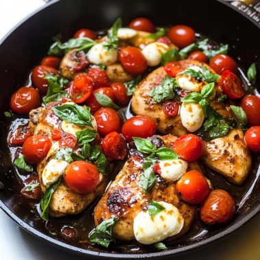 One Pan Balsamic Chicken