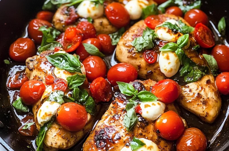 One Pan Balsamic Chicken