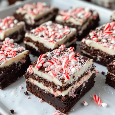 Peppermint Brownies