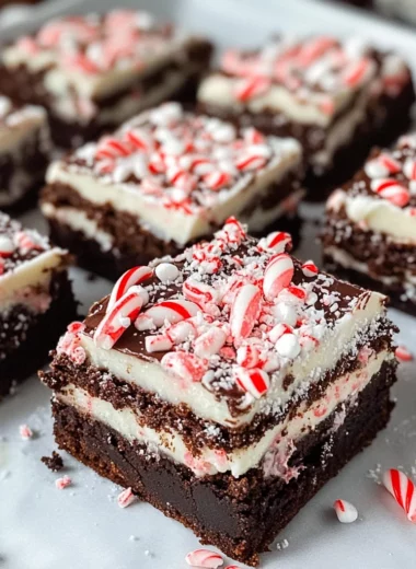 Peppermint Brownies
