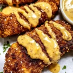 Pretzel Chicken with Mustard-Cheddar Sauce: An Amazing Ultimate Recipe