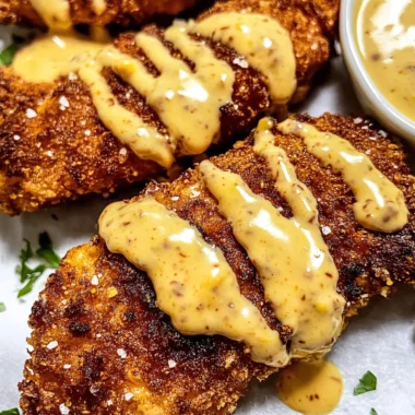 Pretzel Chicken with Mustard-Cheddar Sauce: An Amazing Ultimate Recipe