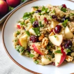 Quinoa Apple Salad: A Fruity, Fresh & Flavor-Packed Favorite