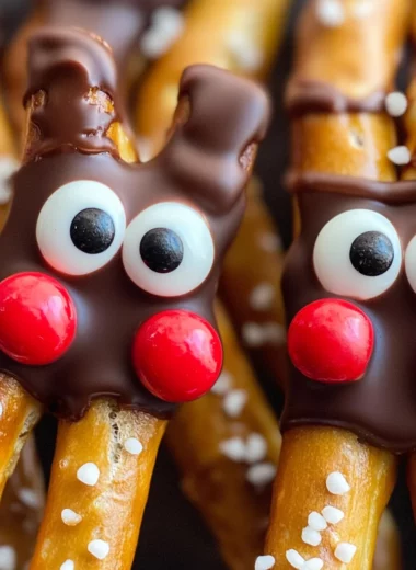 Reindeer Pretzels