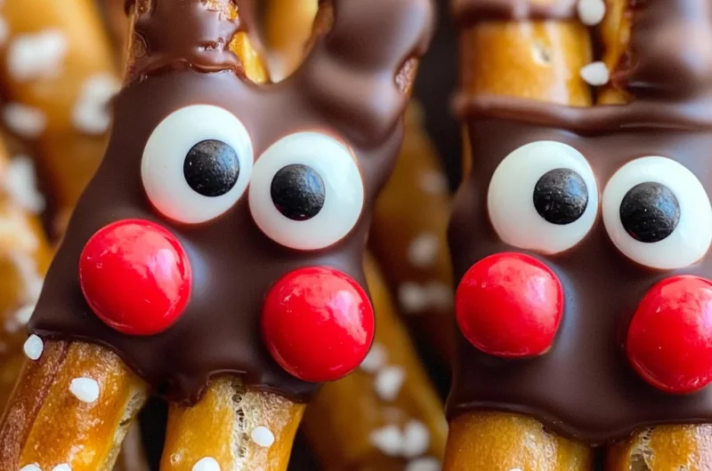 Reindeer Pretzels