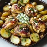 Sheet Pan Lemon Balsamic Chicken and Potatoes