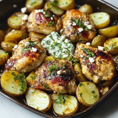 Sheet Pan Lemon Balsamic Chicken and Potatoes