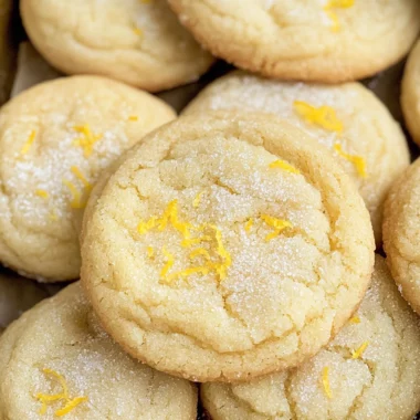 Soft & Chewy Lemon Cookies