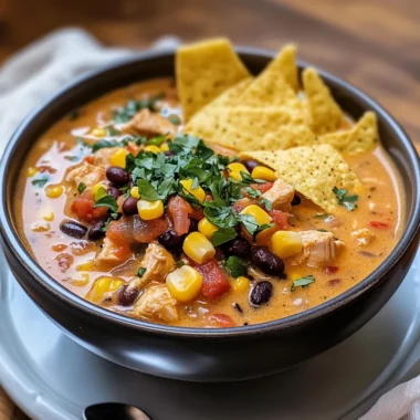 Southwest Chicken Soup