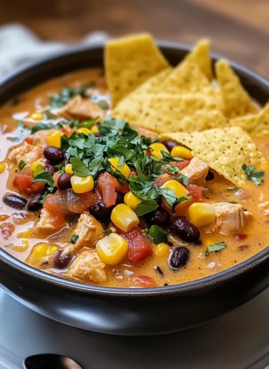 Southwest Chicken Soup