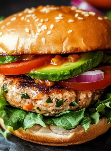 Spicy Southwest Turkey Burgers