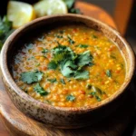 Thai Coconut Red Lentil Soup
