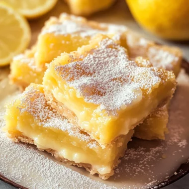 The Best Clasic Lemon Bars