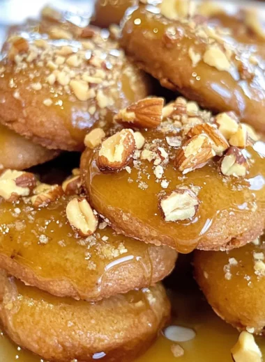 Traditional Greek Honey Cookies (Melomakarona)