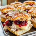 Turkey Cranberry Sliders