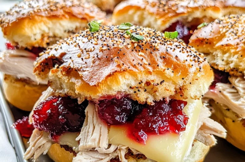 Turkey Cranberry Sliders