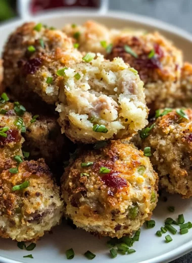 Turkey stuffing Balls