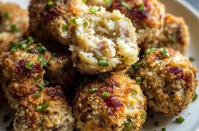 Turkey stuffing Balls