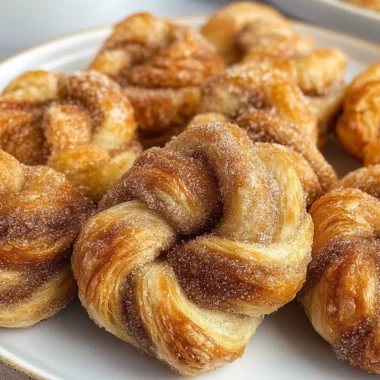 Vegan Cinnamon Sugar Knots