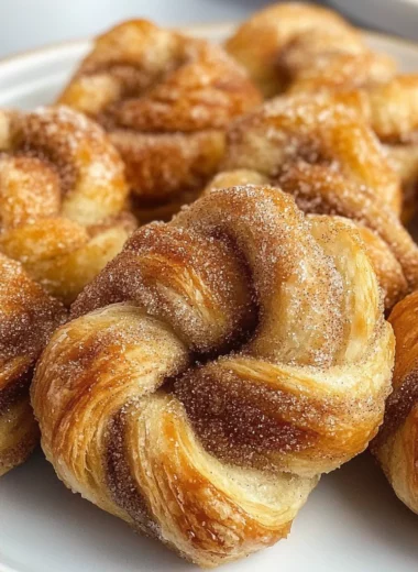 Vegan Cinnamon Sugar Knots