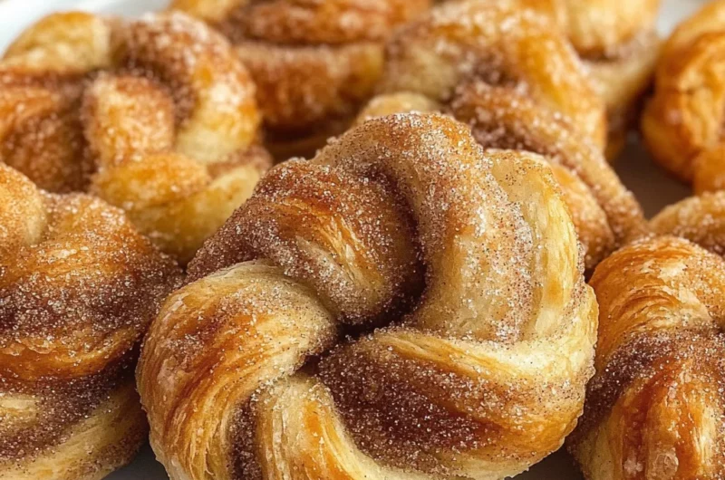 Vegan Cinnamon Sugar Knots