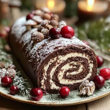 Yule Log Recipe