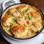 A Cozy Bite of the Coast: Cheddar Bay Biscuit Seafood Pot Pie