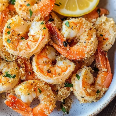 Air Fryer Garlic Parmesan Shrimp