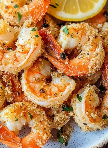 Air Fryer Garlic Parmesan Shrimp