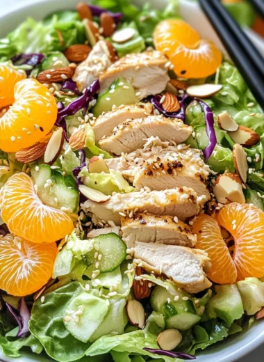 Asian Chicken Salad With Ginger Dressing