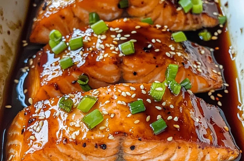Baked Teriyaki Salmon
