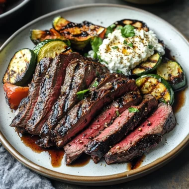 Balsamic Flank Steak