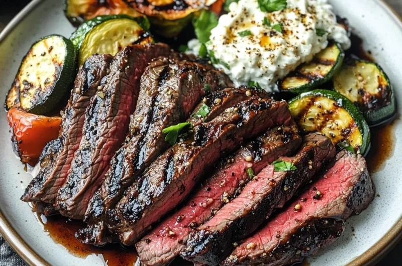 Balsamic Flank Steak