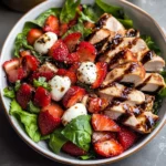 Balsamic Strawberry Chicken Salad Recipe
