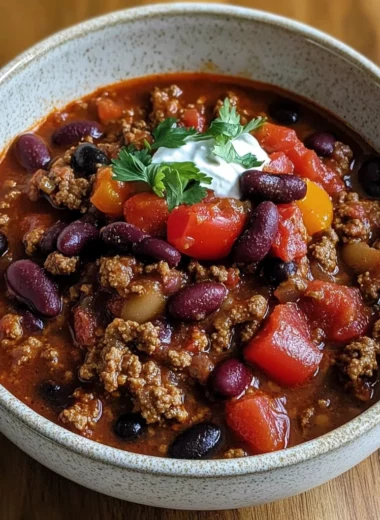 Best Ground Beef Stovetop Chili