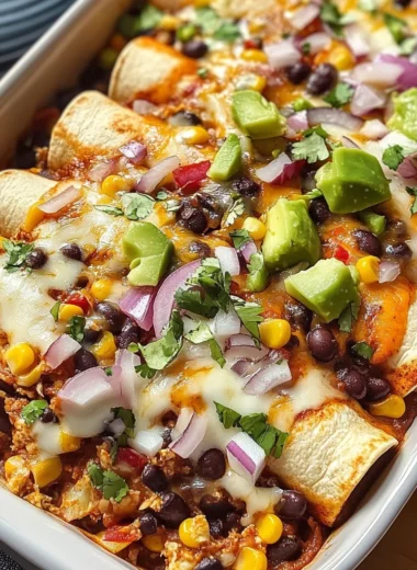 Black Bean Enchiladas