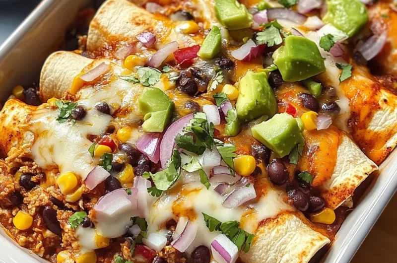 Black Bean Enchiladas
