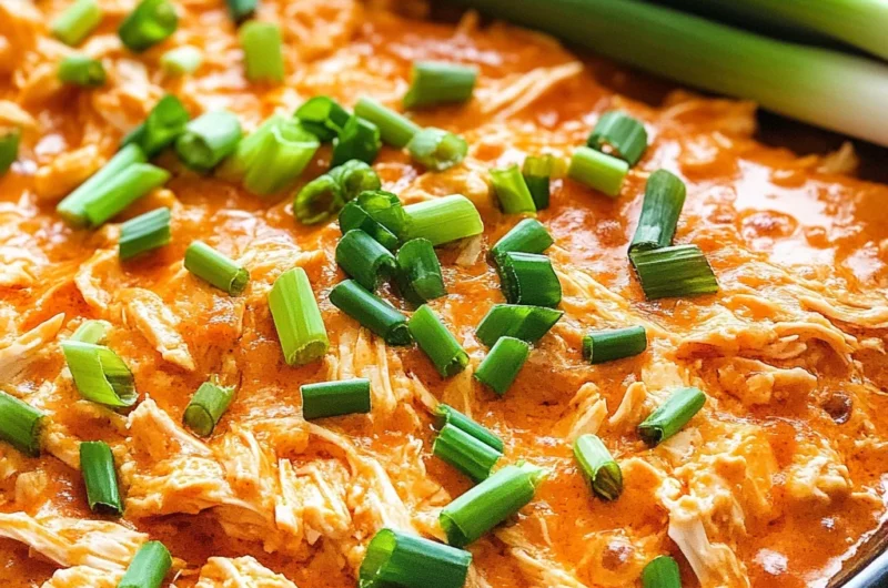 Buffalo Chicken Dip in a Crock Pot