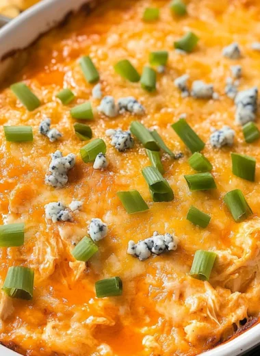 Buffalo Chicken Dip in the Oven