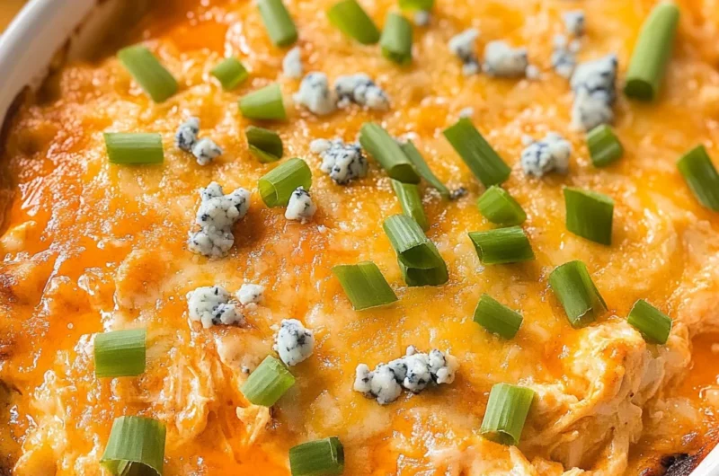 Buffalo Chicken Dip in the Oven