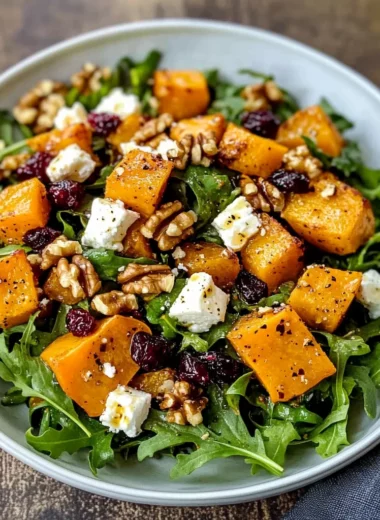 Butternut Squash Feta Salad