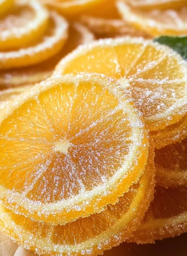 Candied Orange Slices