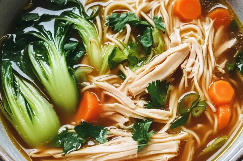 Chinese Chicken Noodle Soup